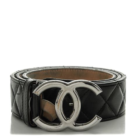 chanel oblong link belt|chanel lambskin belts.